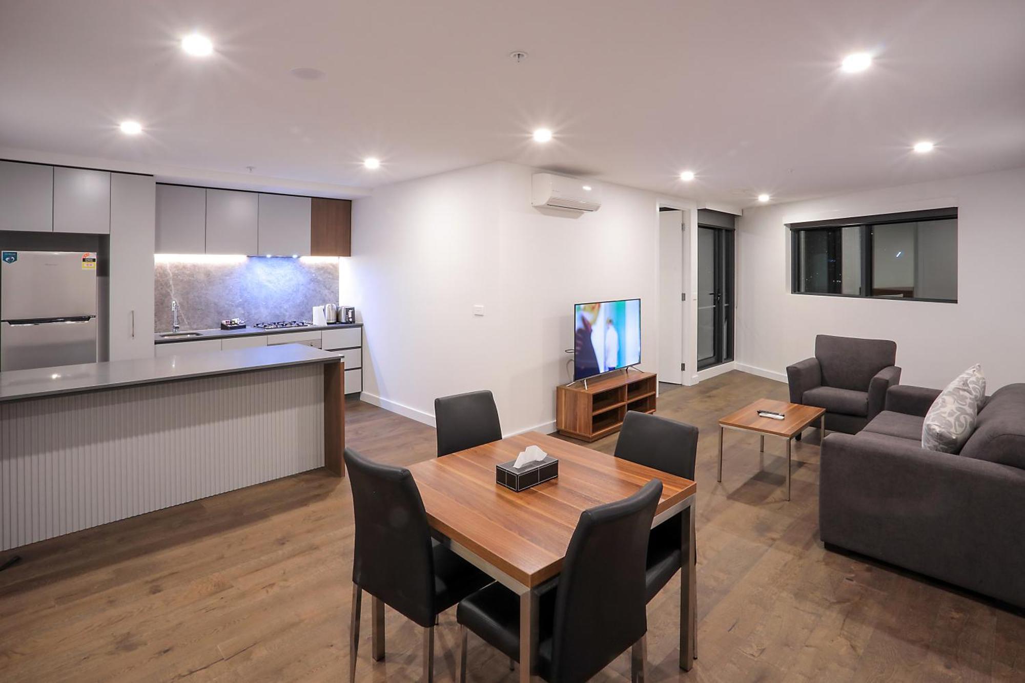 Spencer Street Apartments Melbourne City Exterior foto